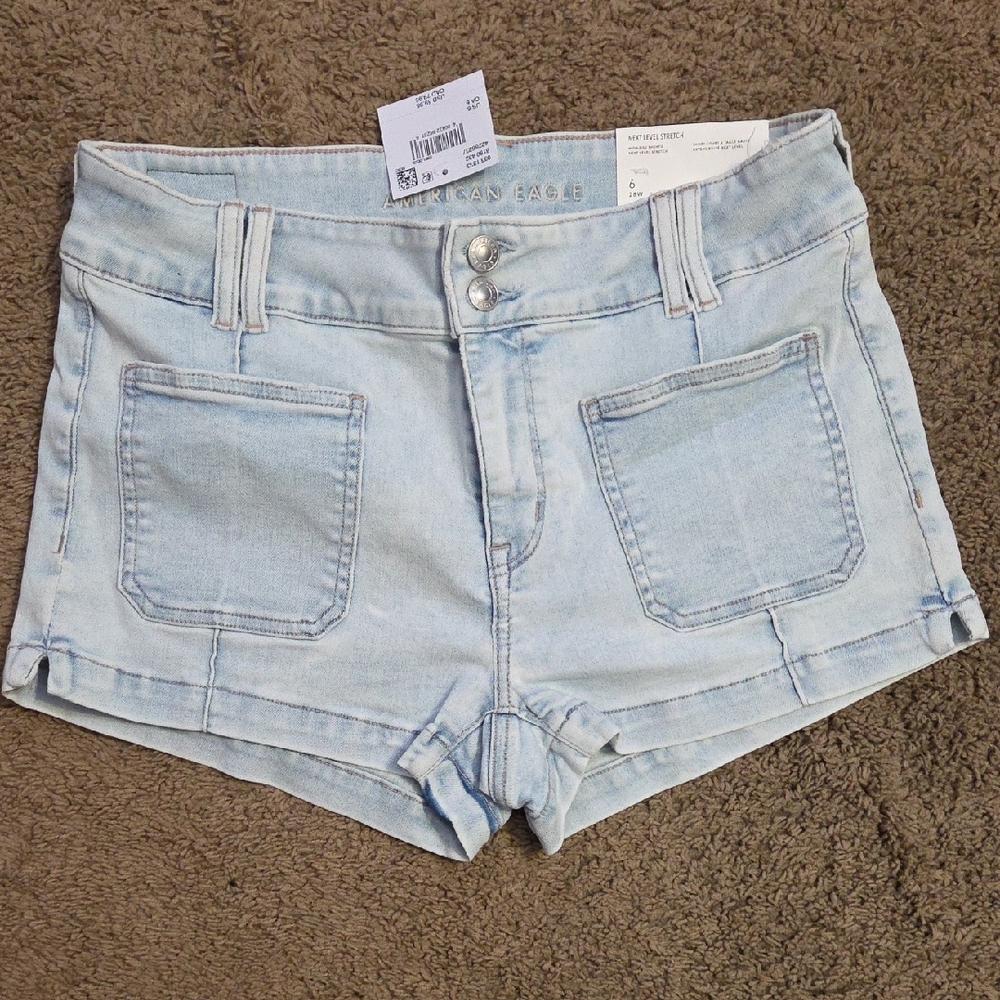 American Eagle Outfitters High-Rise Shorties